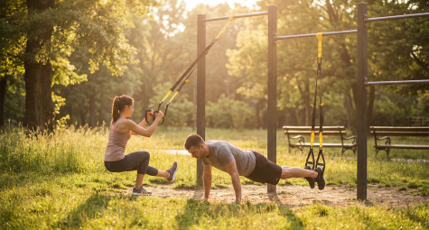 Весна с TRX: Эффективная тренировка на улице
