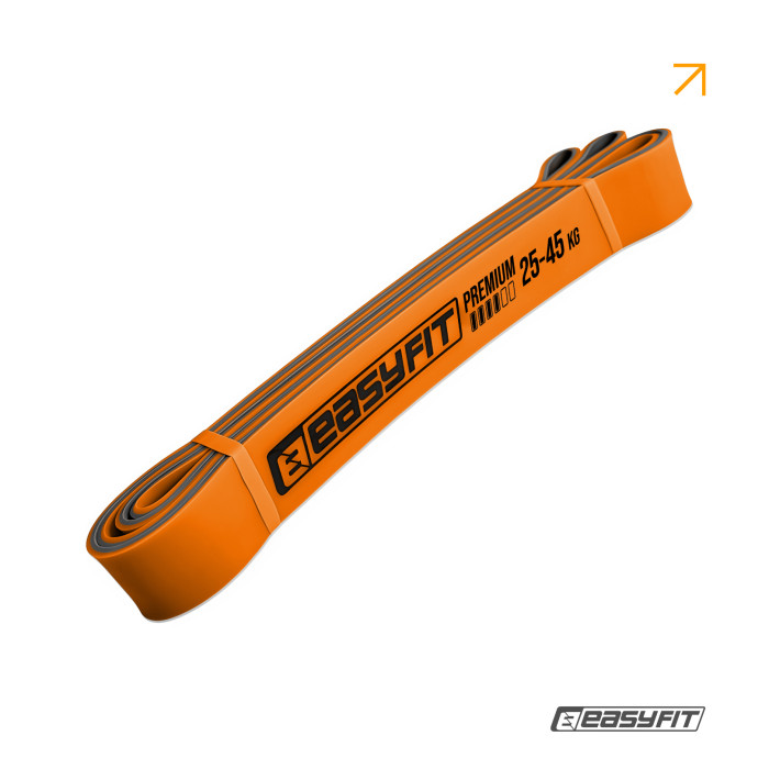 Двошарова резинка для підтягування EasyFit Premium 25-45 кг