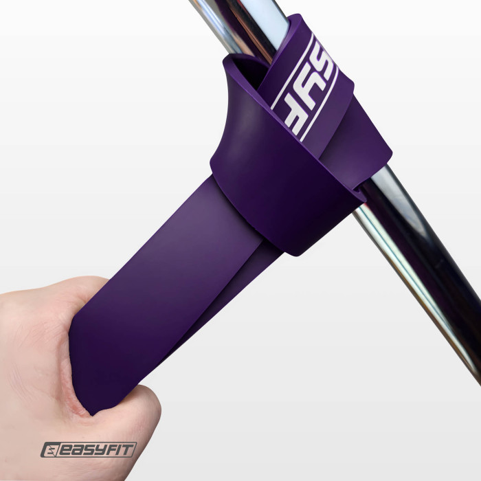 Резиновая петля EasyFit 15-45 кг Фиолетовая