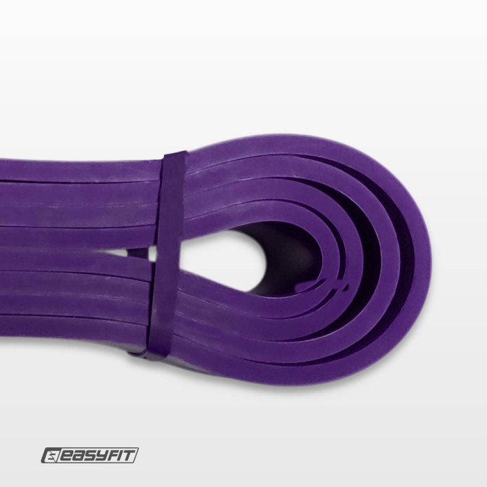 Резиновая петля EasyFit 15-45 кг Фиолетовая