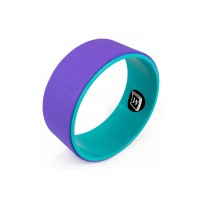 Колесо для йоги EasyFit TPE 33 см сиренево-мятное