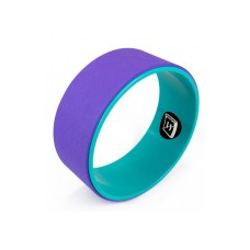 Колесо для йоги EasyFit TPE 33 см сиренево-мятное