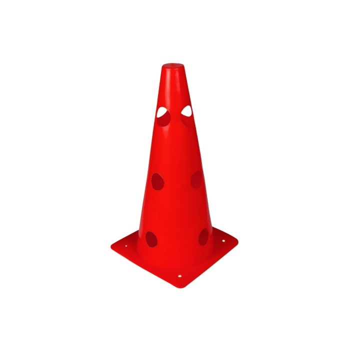 Конус-фишка спортивная EasyFit 31 см красная