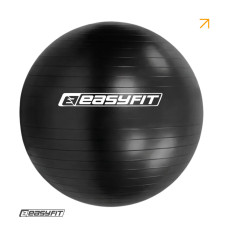 Мяч для фитнеса EasyFit BalanceBall 65 см черный