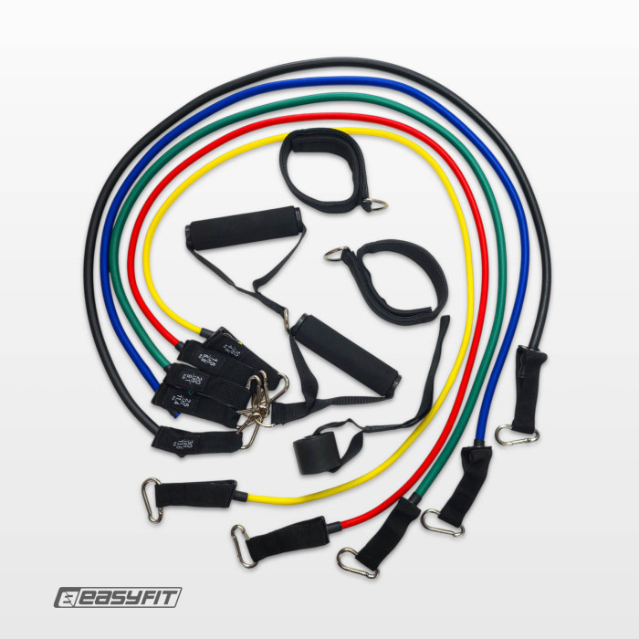 Набір еспандерів Бубновського EasyFit з 5 шт EasyFit