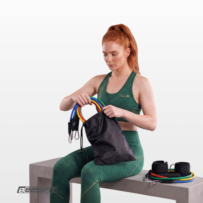 Набір еспандерів Бубновського EasyFit з 5 шт EasyFit