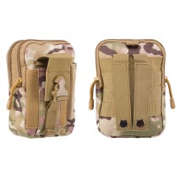 Подсумок-органайзер для телефона, документов и личных вещей мультикам (тактический утилитарный, на РПС, пояс, жилет, ремень, MOLLE)