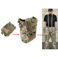Подсумок для сброса магазинов пиксель ВСУ MM-14 (MOLLE, на тактический пояс, разгрузку, РПС)