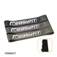 Резинки для фітнесу EasyFit MonoBand набір 3 шт