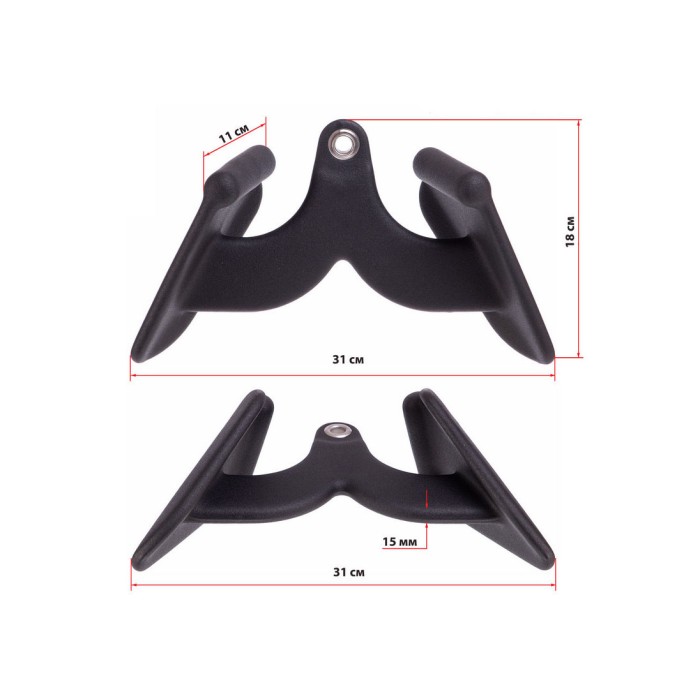 Ручка для тяги EasyFit с узким хватом 31 см