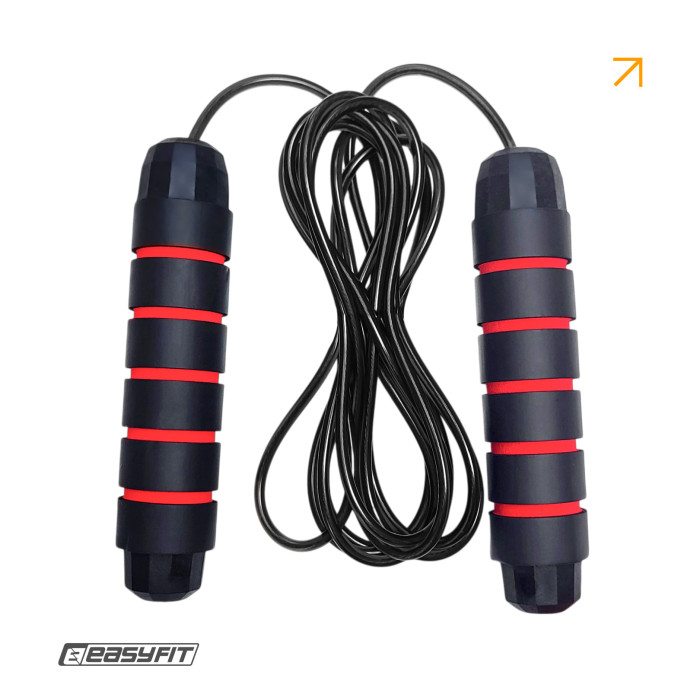 Скакалка для гімнастики EasyFit тренажер швидкісний для боксу
