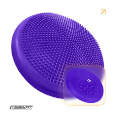Балансувальна масажна подушка EasyFit фіолетова
