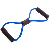Эспандер EasyFit восьмерка трубчатый синий