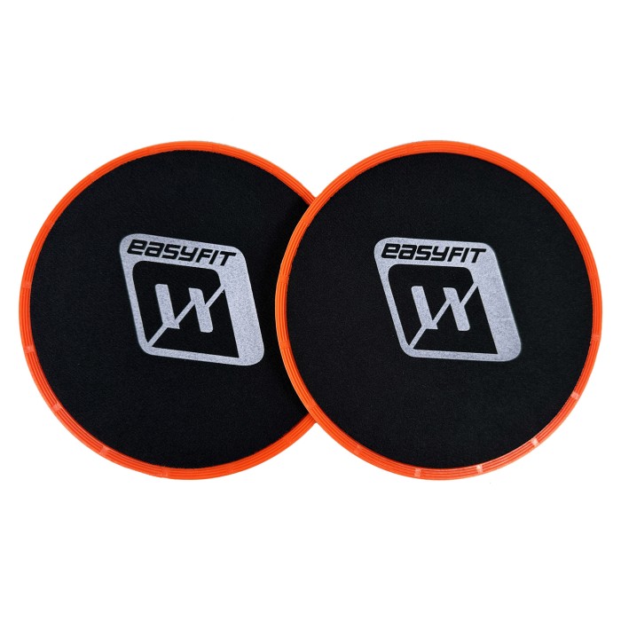Диски для глайдинга EasyFit оранжевые (пара)