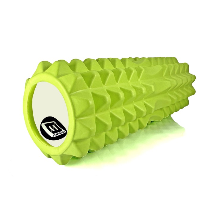 Массажный ролик EasyFit Grid Roller 33 см v.1.2 Салатовый