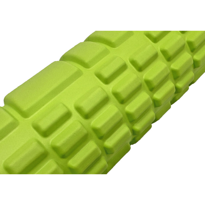 Массажный роллер EasyFit Grid Roller Mini 30 см салатовый