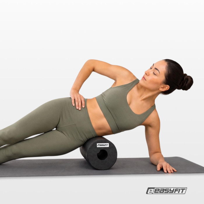 Массажный ролик EasyFit LightWeight Classic 30х15 см