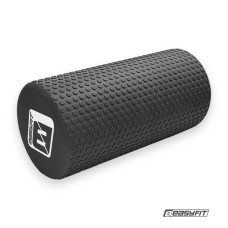Масажний ролик EasyFit Foam Roller 30 см Чорний