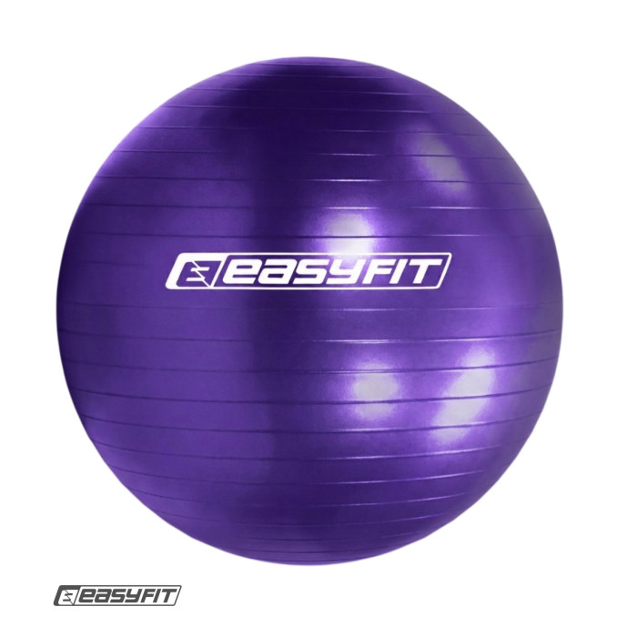 М'яч для фітнеса EasyFit 55 см фіолетовий