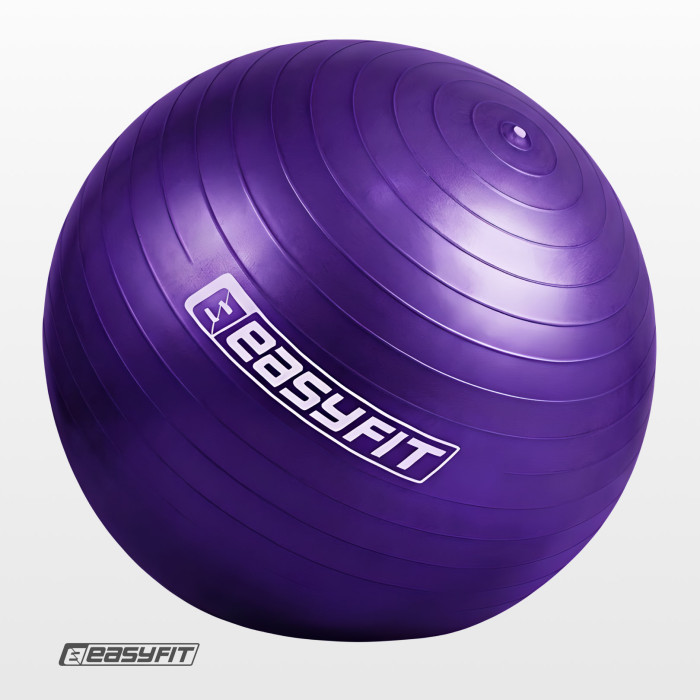 М'яч для фітнеса EasyFit 55 см фіолетовий