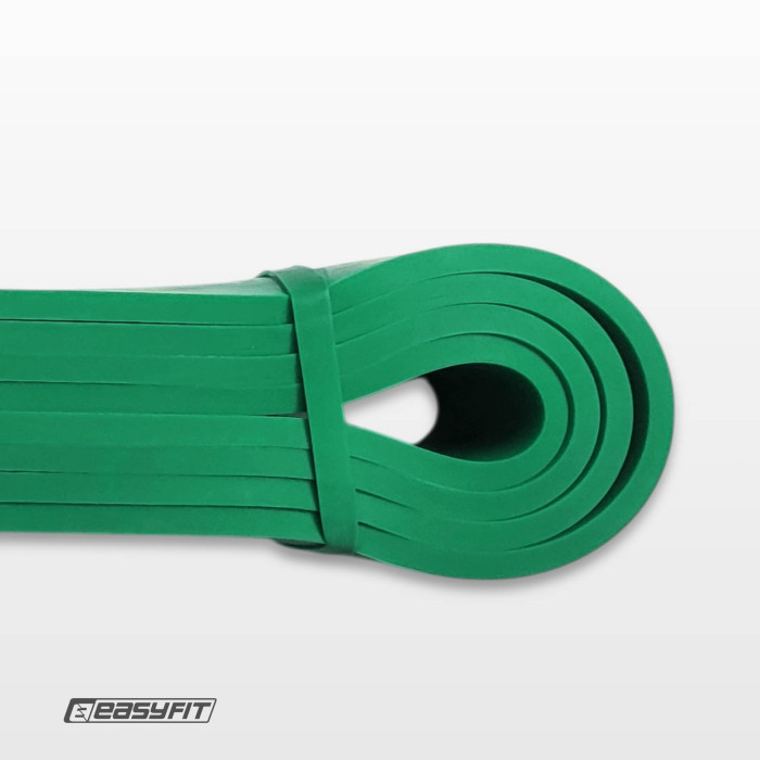 Резиновая петля EasyFit 19-65 кг Зеленая