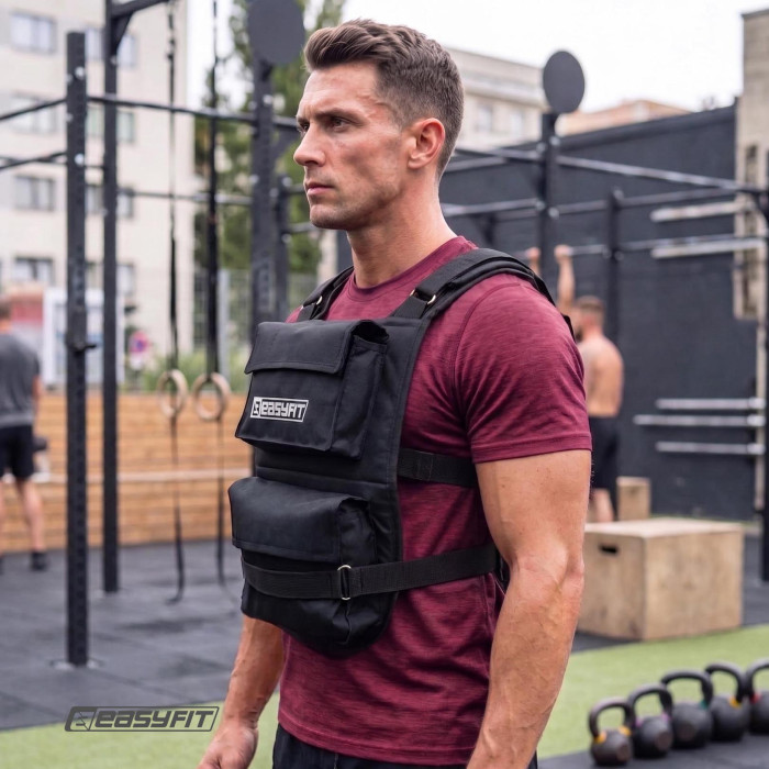 Жилет-обтяжувач EasyFit до 20 кг набірний з філерами