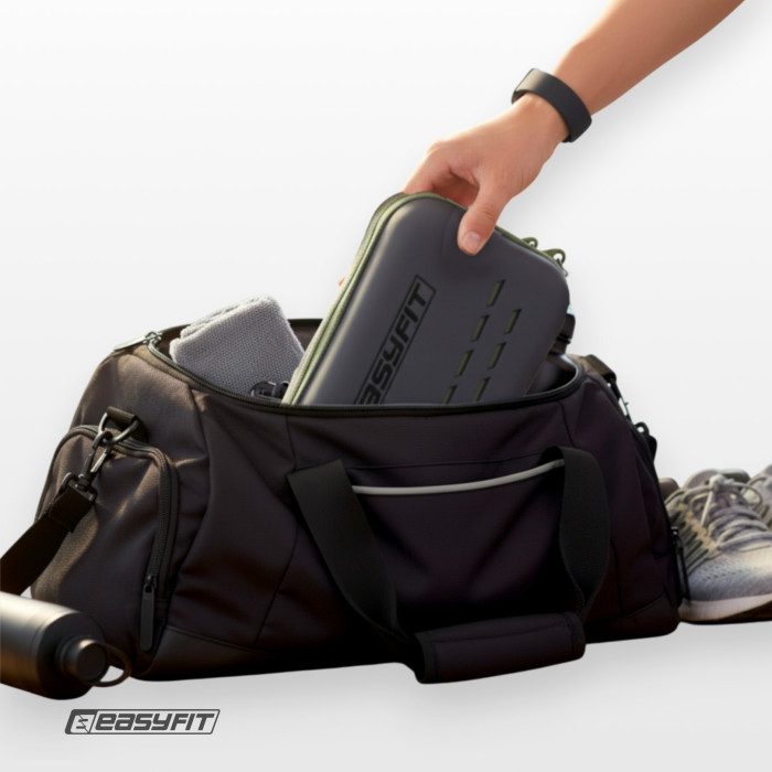 Спортивное полотенце EasyFit RoyalWing 140х60 см из микрофибры + кейс