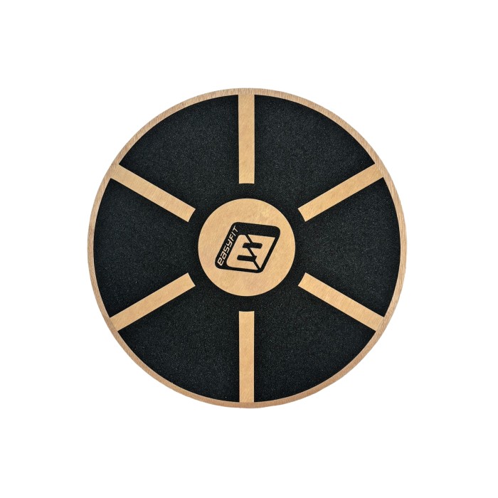 Баланс борд деревянный EasyFit балансировочный диск-тренажер