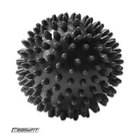 Массажный мячик EasyFit PVC 7.5 см жесткий черный
