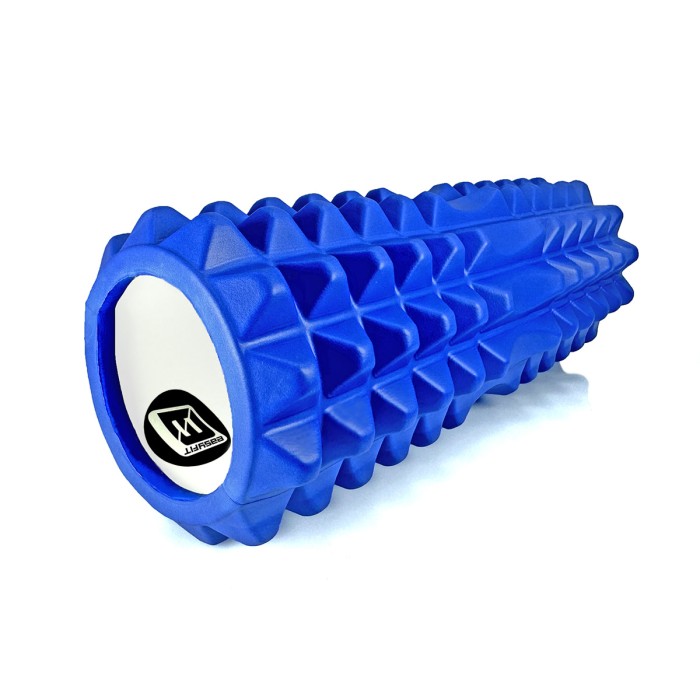 Массажный ролик EasyFit Grid Roller 33 см v.1.2 Синий