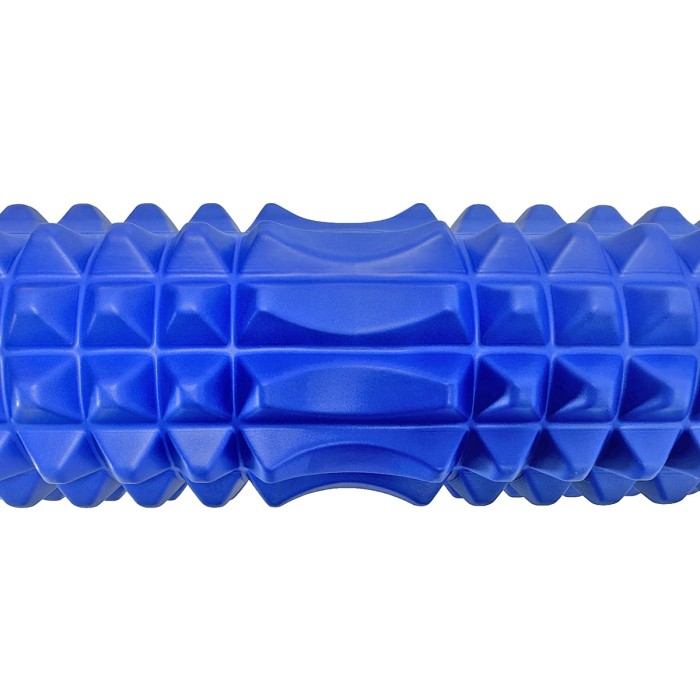 Массажный ролик EasyFit Grid Roller 33 см v.1.2 Синий