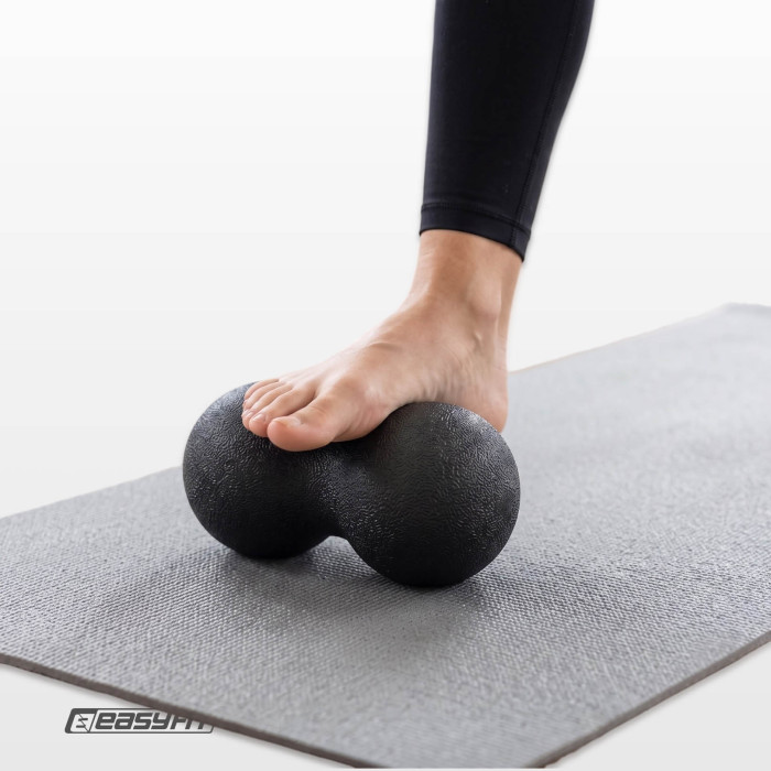 Масажний м'ячик подвійний EasyFit EPP 23х12 см