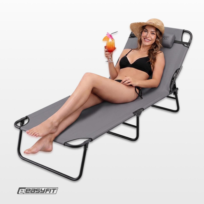 Раскладушка с матрасом EasyFit CozyHome + подголовник