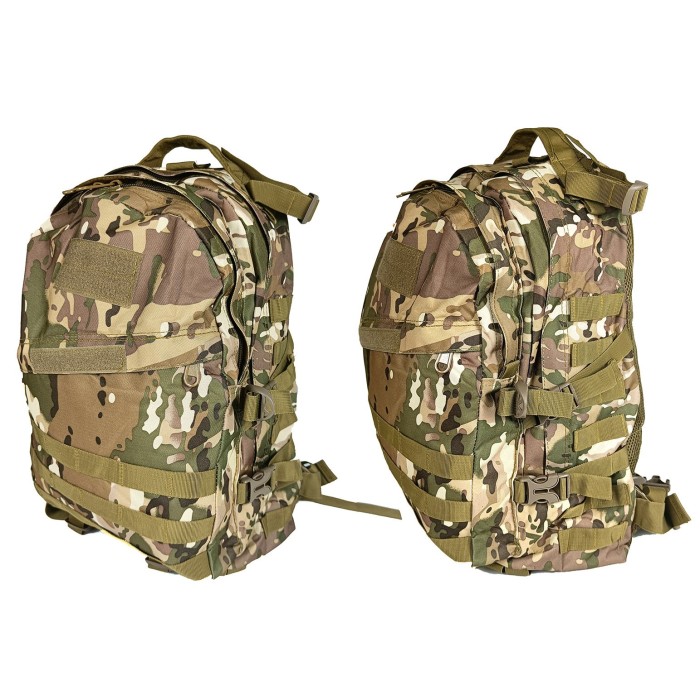 Рюкзак тактический штурмовой 30 л трехдневный мультикам (армейский, для ВСУ)