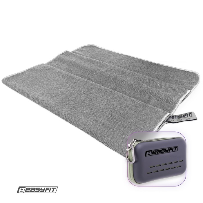 Спортивное полотенце EasyFit RoyalWing 140х60 см из микрофибры + кейс