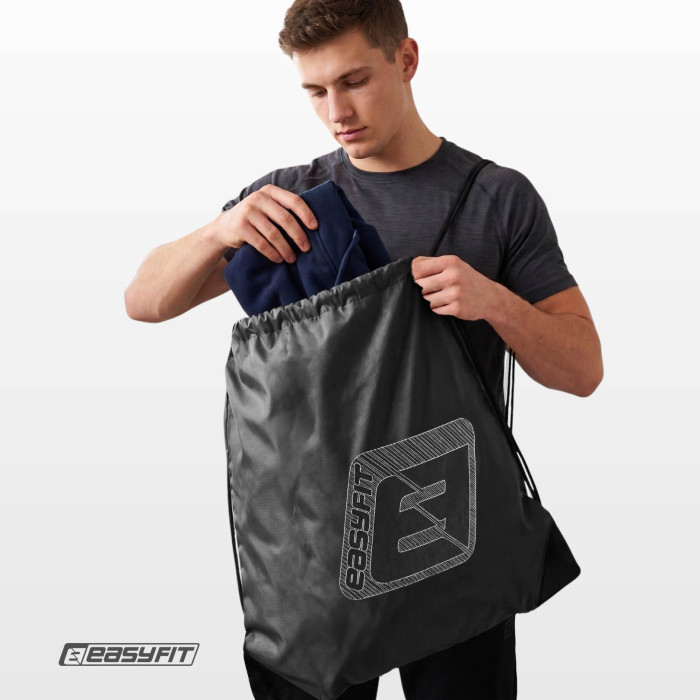 Спортивный рюкзак мешок на завязках EasyFit 56х44 см