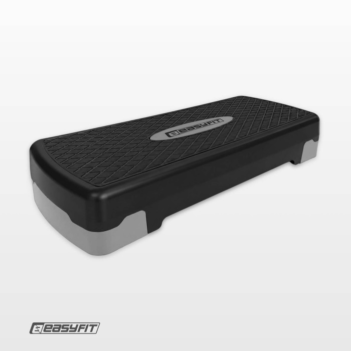 Степ-платформа EasyFit Step-B 2-ступінчаста сіра