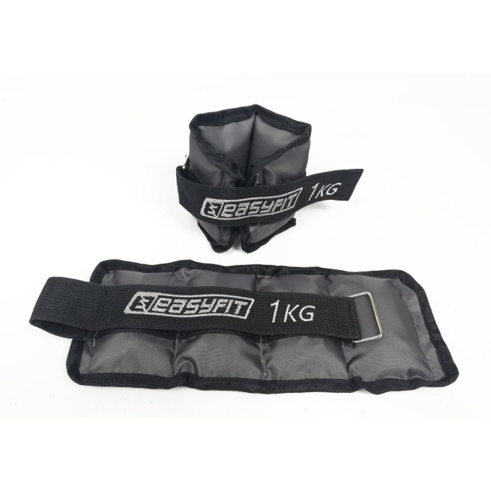 Утяжелители для ног и рук с металлом EasyFit Metal 1 кг (пара)