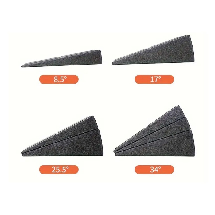 Клиновой блок для приседаний Easyfit (клин-платформа для растяжки, йоги)