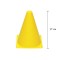 Конус-фишка спортивная EasyFit 17 см желтая