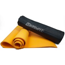 Коврик для йоги и фитнеса EasyFit PER Premium Mat 8 мм + Чехол оранжевый