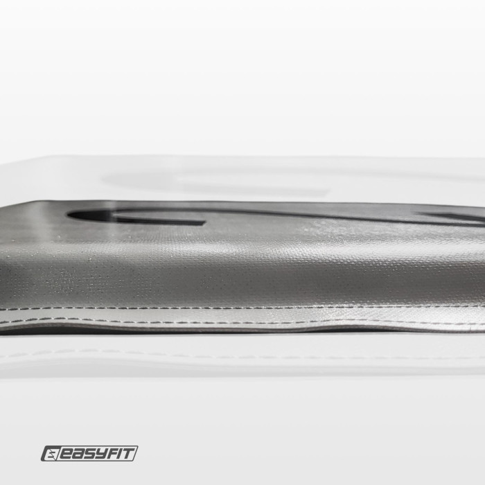 Крос-мат для прыжков EasyFit спортивный складной (серый)