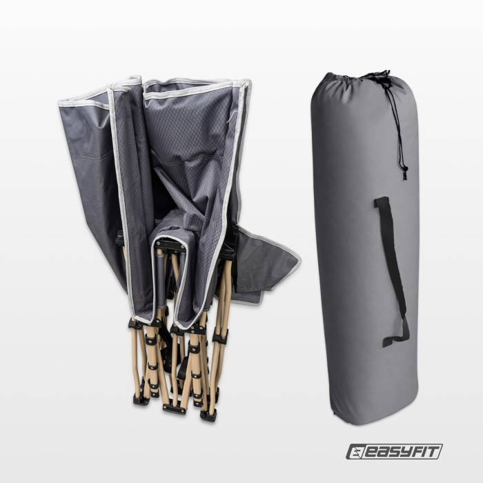 Кровать раскладушка EasyFit BaseCamp портативная с чехлом