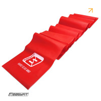 Стрічка латексна EasyFit 0.65 мм для пілатеса та йоги червона