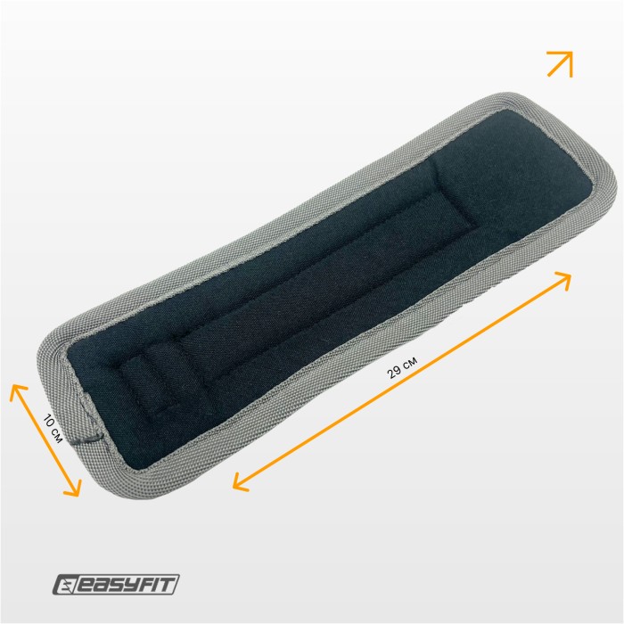 Манжета EasyFit черная для тяги на тренажере Бубновского