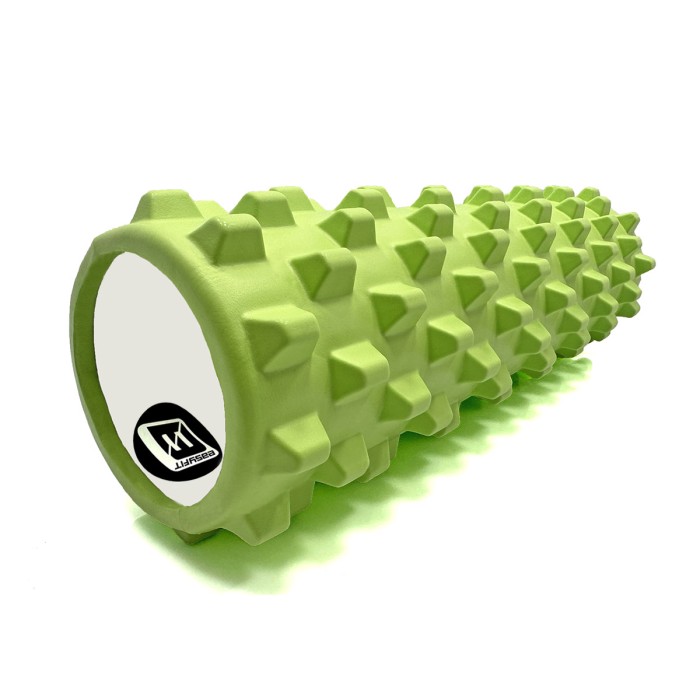 Массажный ролик EasyFit Grid Roller PRO 45 см Салатовый