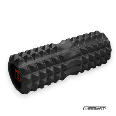 Масажний ролик EasyFit Solid Roller v.1.2s 33х13 см чорний