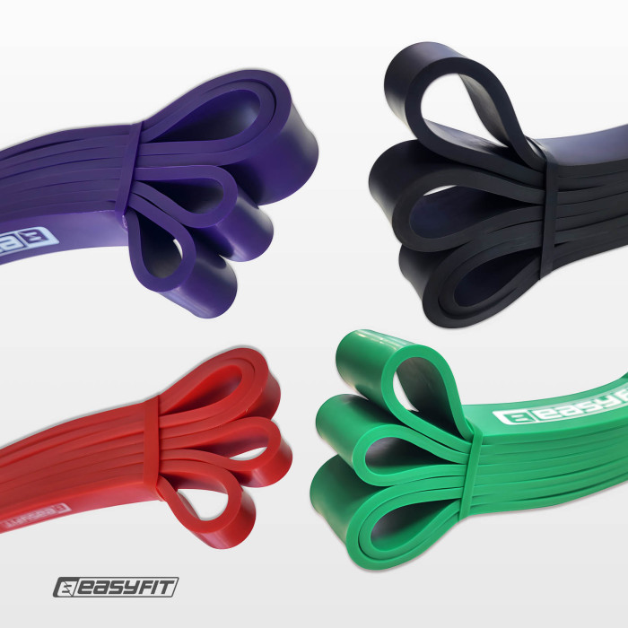 Гумові петлі EasyFit: набір 2-65 кг (4 шт)