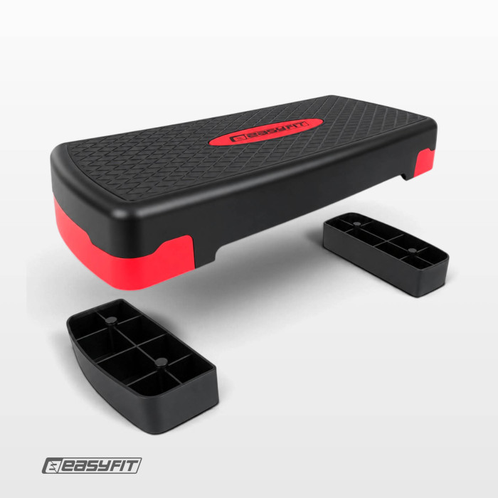 Степ-платформа EasyFit Step-B 2-ступінчаста червона