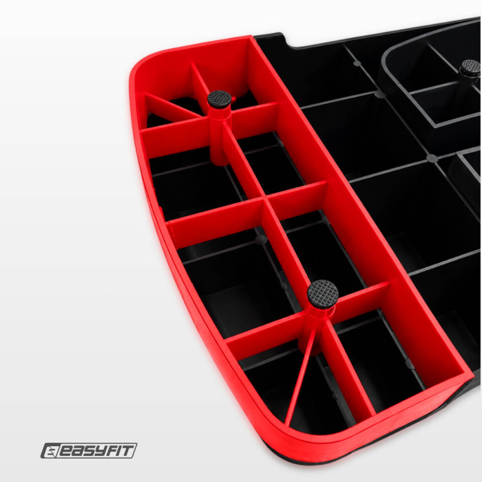 Степ-платформа EasyFit Step-B 2-ступінчаста червона
